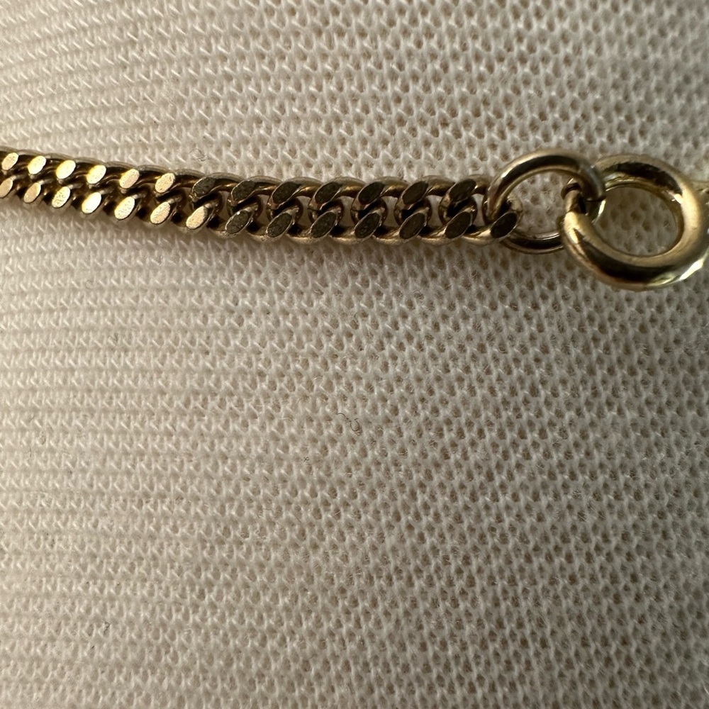 Christian Dior Vintage Logo Station Necklace - Picture 5 of 5